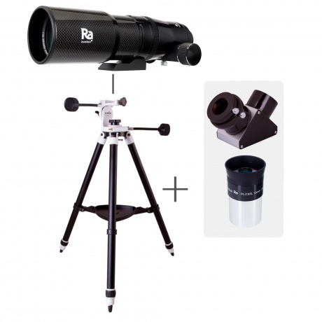 

Телескоп-рефрактор Levenhuk Ra R66 ED Doublet Carbon Kit v4