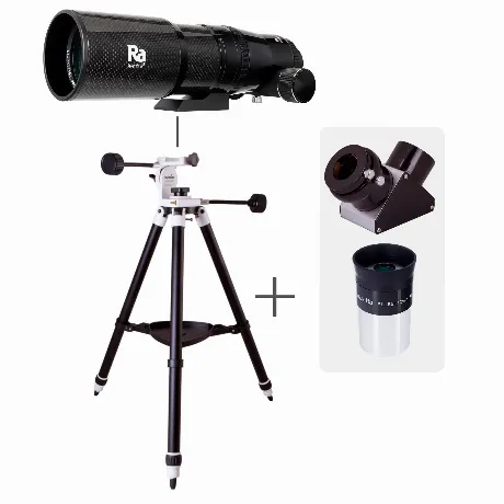 Телескоп-рефрактор Levenhuk Ra R66 ED Doublet Carbon Kit v4