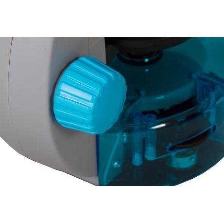 Микроскоп Levenhuk LabZZ M101 Azure Лазурь - фото 7