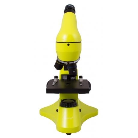 Микроскоп Levenhuk Rainbow 50L PLUS Lime Лайм - фото 3