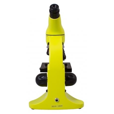 Микроскоп Levenhuk Rainbow 50L PLUS Lime Лайм - фото 5