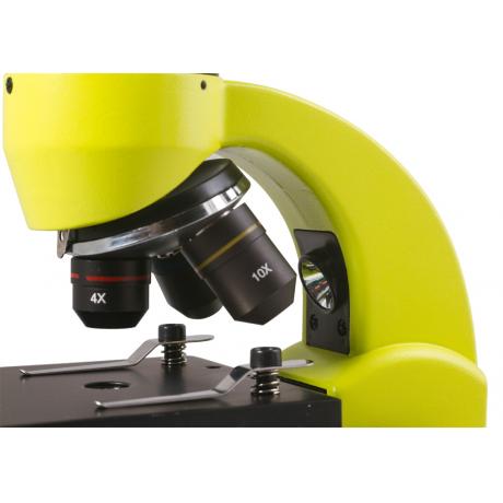 Микроскоп Levenhuk Rainbow 50L PLUS Lime\Лайм (2016) - фото 7