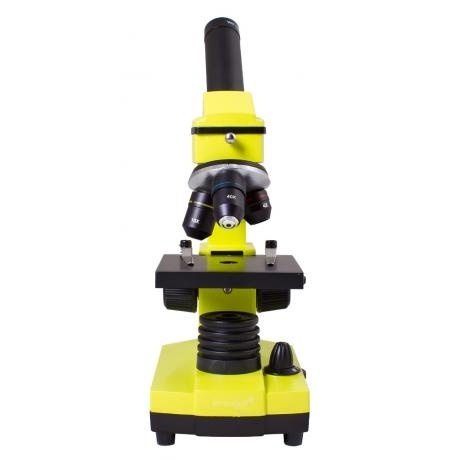 Микроскоп Levenhuk Rainbow 2L PLUS Lime Лайм - фото 3