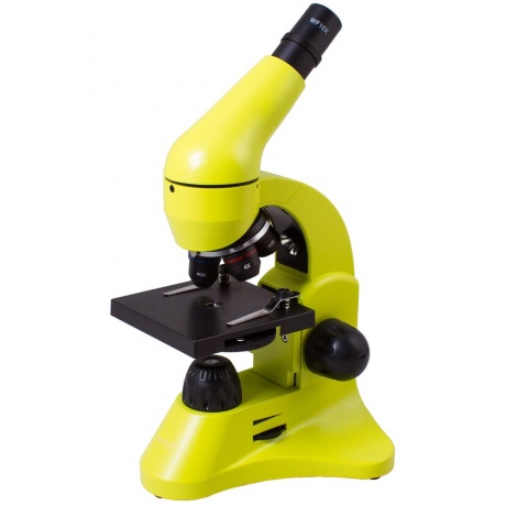 Микроскоп Levenhuk Rainbow 50L Lime Лайм - фото 1