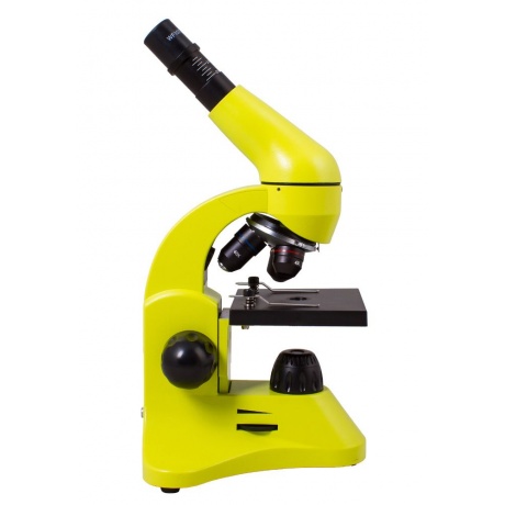 Микроскоп Levenhuk Rainbow 50L Lime Лайм - фото 4