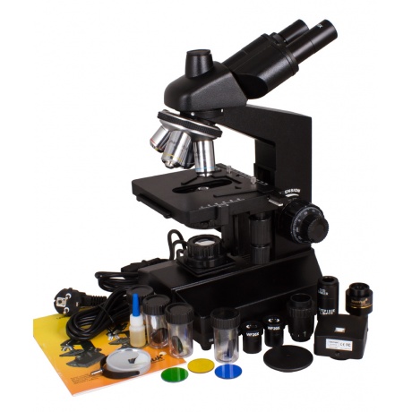 Микроскоп цифровой Levenhuk D870T, 8 Мпикс, тринокулярный - фото 2