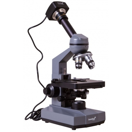 Микроскоп цифровой Levenhuk D320L PLUS, 3,1 Мпикс, монокулярный - фото 1