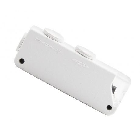 Микроскоп карманный Veber 160x-200х LED - фото 3