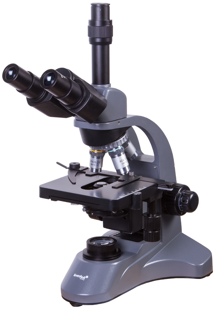 Микроскоп Levenhuk 740T, тринокулярный микроскоп