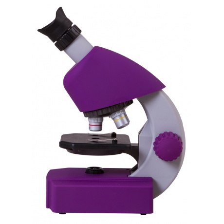 Микроскоп Bresser Junior 40x-640x, фиолетовый - фото 2