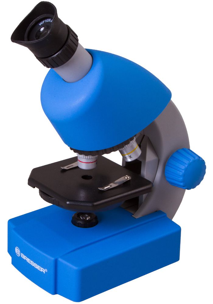 цена Микроскоп Bresser Junior 40x-640x, синий