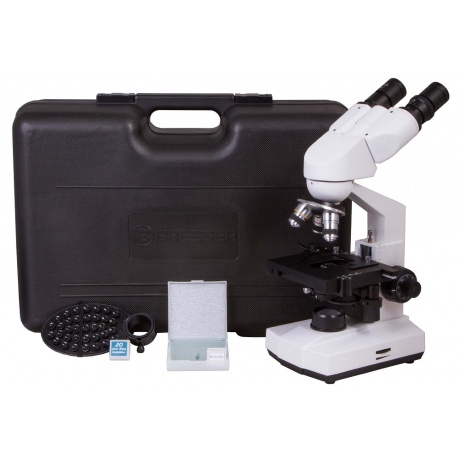 Микроскоп Bresser Erudit Basic 40–400x - фото 4