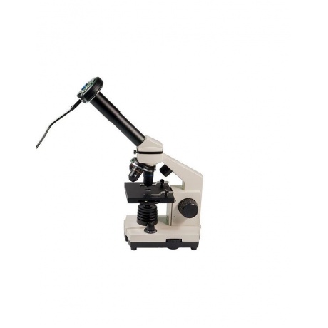 Микроскоп школьный Эврика 40х-1280х с видеоокуляром в кейсе - фото 5