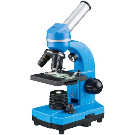 Микроскоп Bresser Junior Biolux SEL 40–1600x, синий - фото 1