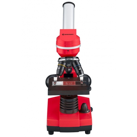 Микроскоп Bresser Junior Biolux SEL 40–1600x, красный - фото 3
