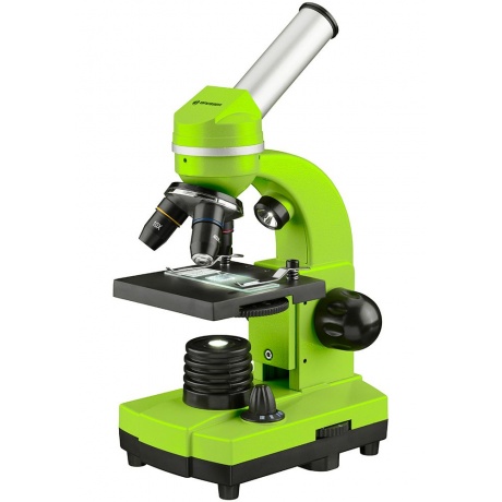 Микроскоп Bresser Junior Biolux SEL 40–1600x, зеленый - фото 1