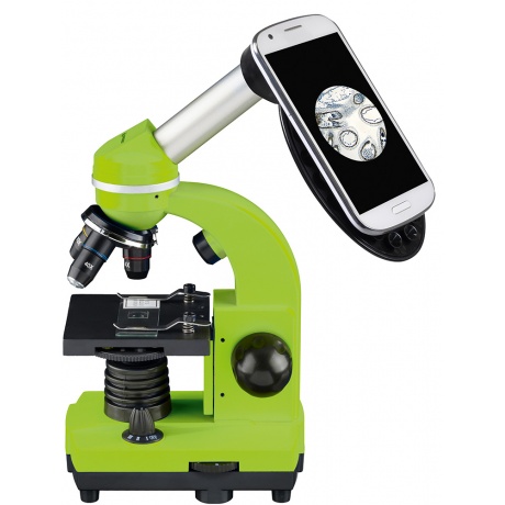 Микроскоп Bresser Junior Biolux SEL 40–1600x, зеленый - фото 2