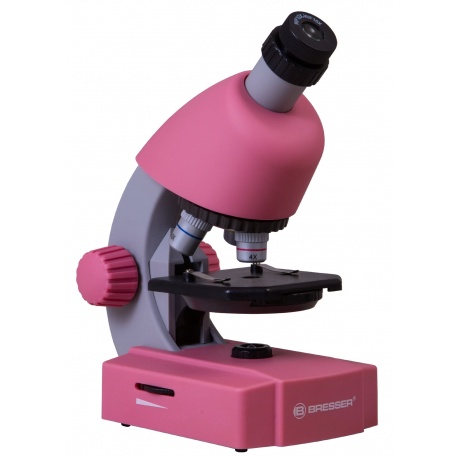 Микроскоп Bresser Junior 40–640x, розовый - фото 14