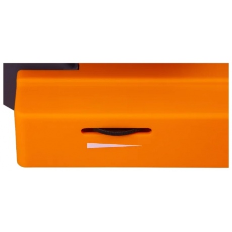 Микроскоп Bresser Junior 40–640x оранжевый с набором для опытов, в кейсе - фото 7