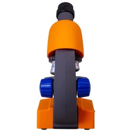 Микроскоп Bresser Junior 40–640x оранжевый с набором для опытов, в кейсе - фото 9