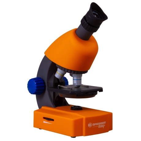 Микроскоп Bresser Junior 40–640x, оранжевый - фото 8