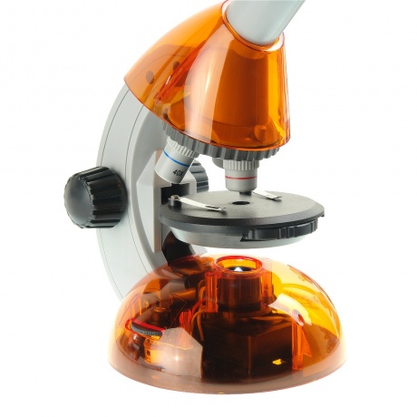 Микроскоп Микромед Атом 40x-640x (апельсин) - фото 5