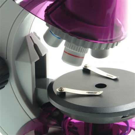 Микроскоп Микромед Атом 40x-640x (аметист) - фото 7