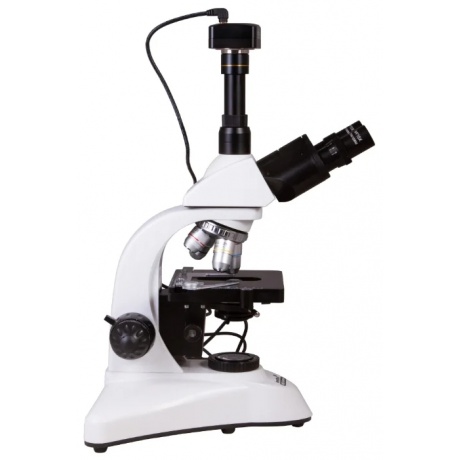 Микроскоп цифровой Levenhuk MED D20T, тринокулярный - фото 4