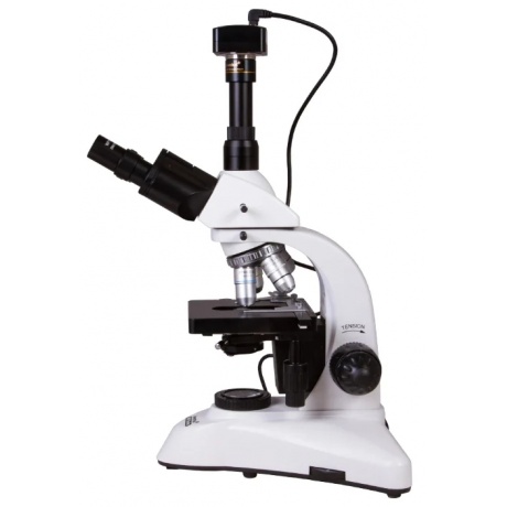 Микроскоп цифровой Levenhuk MED D20T, тринокулярный - фото 6