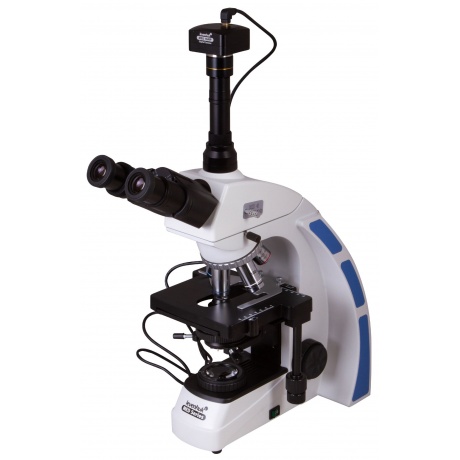 Микроскоп цифровой Levenhuk MED D40T, тринокулярный - фото 1