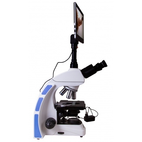 Микроскоп цифровой Levenhuk MED D40T LCD, тринокулярный - фото 11