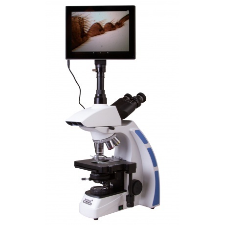 Микроскоп цифровой Levenhuk MED D40T LCD, тринокулярный - фото 8