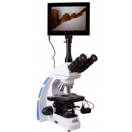 Микроскоп цифровой Levenhuk MED D40T LCD, тринокулярный - фото 10