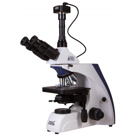 Микроскоп цифровой Levenhuk MED D30T, тринокулярный - фото 1