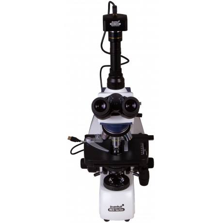 Микроскоп цифровой Levenhuk MED D30T, тринокулярный - фото 8