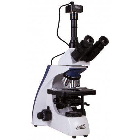 Микроскоп цифровой Levenhuk MED D30T, тринокулярный - фото 9