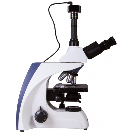 Микроскоп цифровой Levenhuk MED D30T, тринокулярный - фото 10
