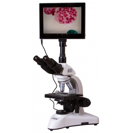 Микроскоп цифровой Levenhuk MED D25T LCD, тринокулярный - фото 1