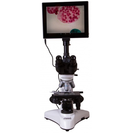 Микроскоп цифровой Levenhuk MED D25T LCD, тринокулярный - фото 8