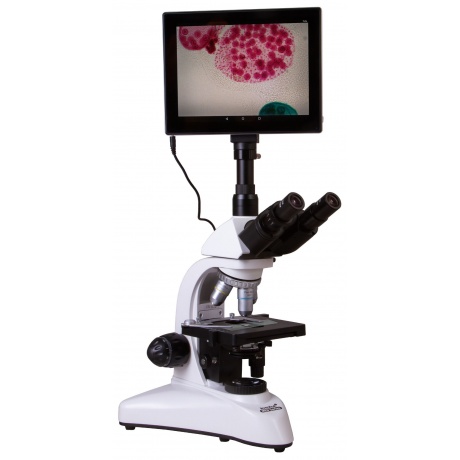 Микроскоп цифровой Levenhuk MED D25T LCD, тринокулярный - фото 9
