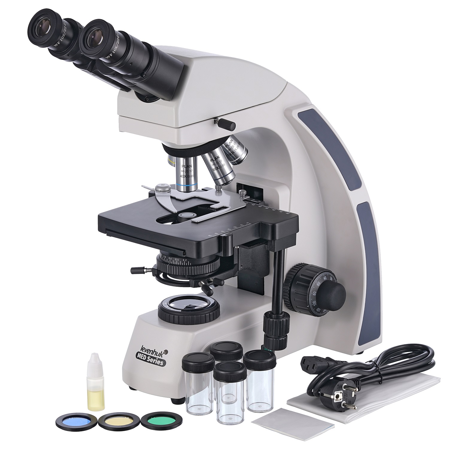 Микроскоп Levenhuk MED 40B, бинокулярный цена и фото