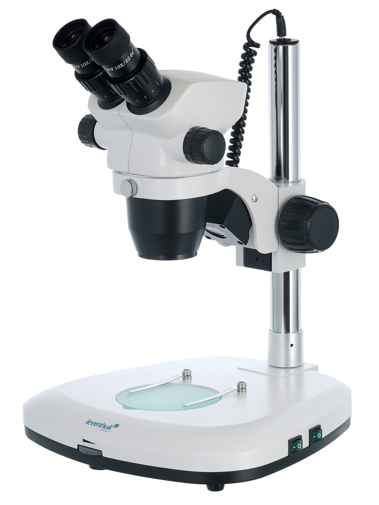 Микроскоп Levenhuk ZOOM 1B, бинокулярный цена и фото