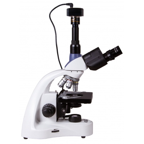 Микроскоп цифровой Levenhuk MED D10T, тринокулярный - фото 11