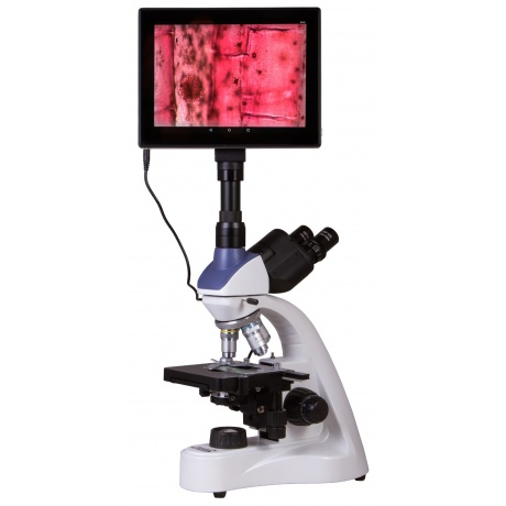 Микроскоп цифровой Levenhuk MED D10T LCD, тринокулярный - фото 8