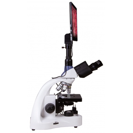 Микроскоп цифровой Levenhuk MED D10T LCD, тринокулярный - фото 11