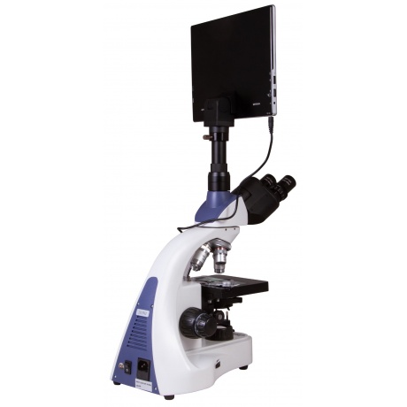 Микроскоп цифровой Levenhuk MED D10T LCD, тринокулярный - фото 12