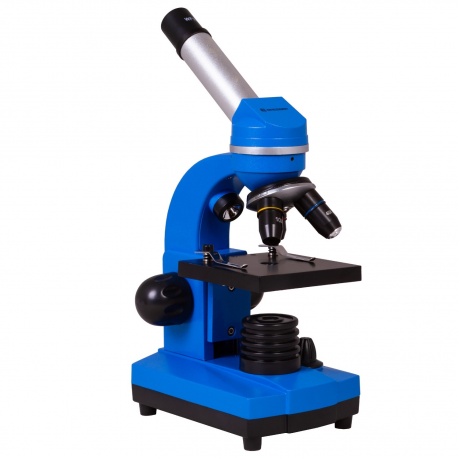 Микроскоп Bresser Junior Biolux SEL 40–1600x, синий уцененный - фото 1