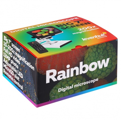 Микроскоп цифровой Levenhuk Rainbow DM700 LCD - фото 5