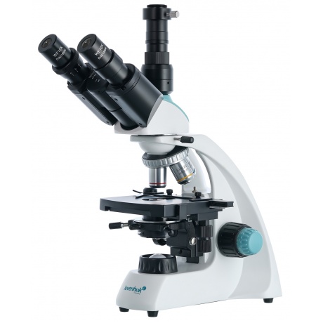 Микроскоп цифровой Levenhuk D400T, 3,1 Мпикс, тринокулярный - фото 1