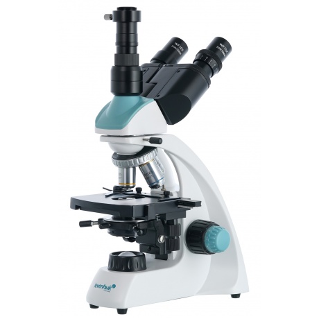 Микроскоп цифровой Levenhuk D400T, 3,1 Мпикс, тринокулярный - фото 4